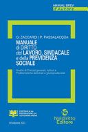 Manuale di diritto del lavoro, sindacale e della previdenza sociale